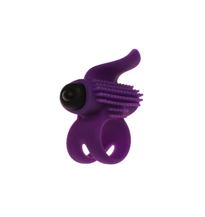 Adrien Lastic bullet lastic ring - Wibrujący pierścień erekcyjny