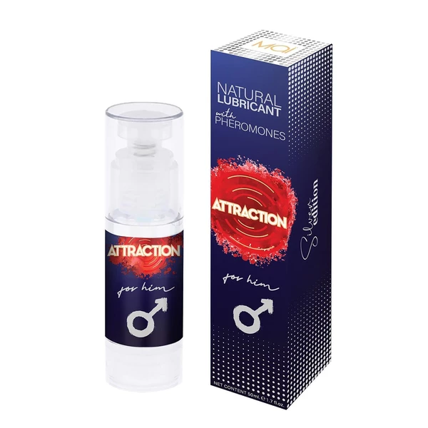 Attraction Lubricant With Pheromones For Him 50 Ml - Lubrykant z feromonami dla Niego