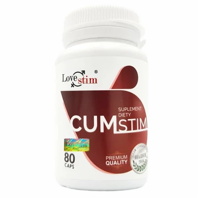 Love Stim cumstim 80caps - Suplement poprawiający objętość i smak nasienia