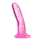 B Yours Plus Hard N’ Happy Pink - Klasické dildo s přísavkou, růžové