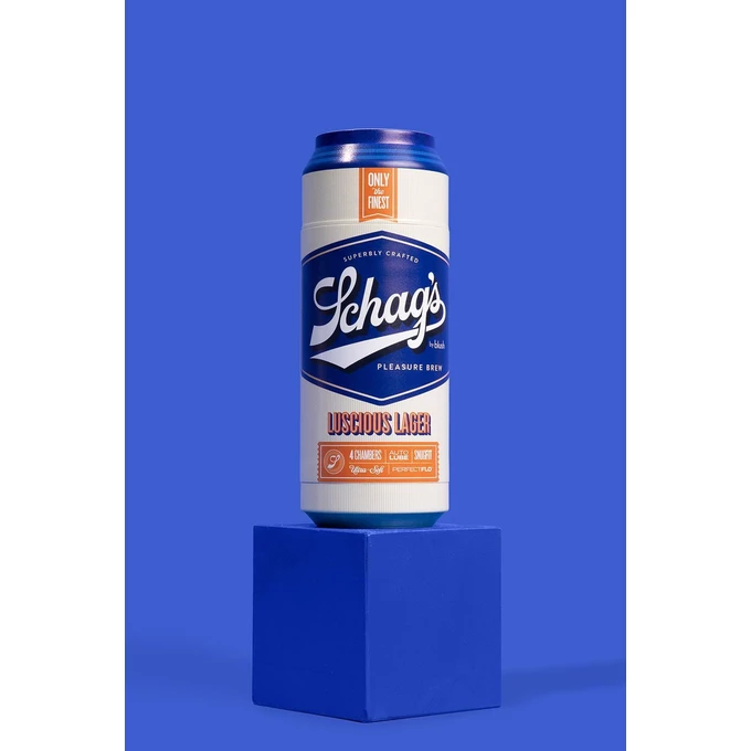 Blush Schag’S Luscious Lager Frosted - Masturbator klasyczny ukryty w puszce samonawilżający się