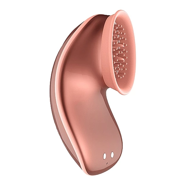 Innovation twitch hands - free suction &amp; vibration toy - rose - Wibrator łechtaczkowy, Różowy