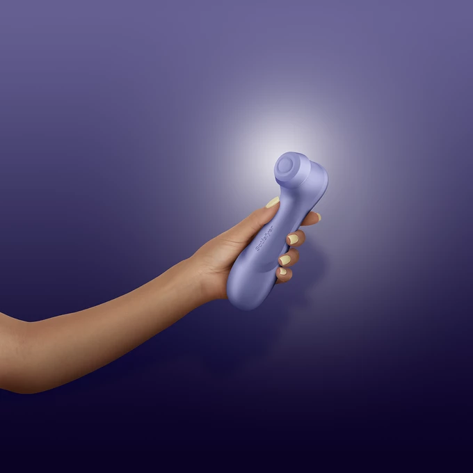 Satisfyer Pro 2 Generation 3 - ultrazvukový vibrátor na klitoris + vibrace + mobilní aplikace, modrý