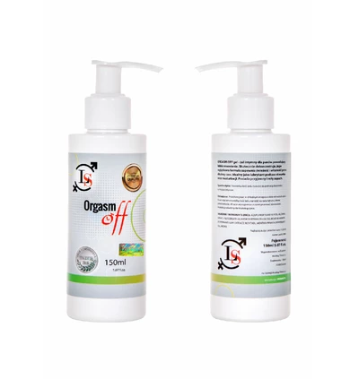 Love Stim orgasm off żel 150 ml - Żel wydłużający stosunek