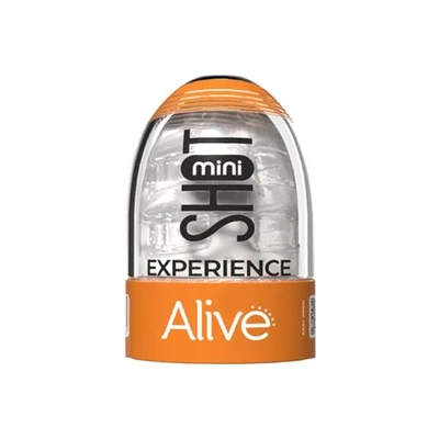 Alive Mini Masturbator (Transparent) - Masturbator klasyczny
