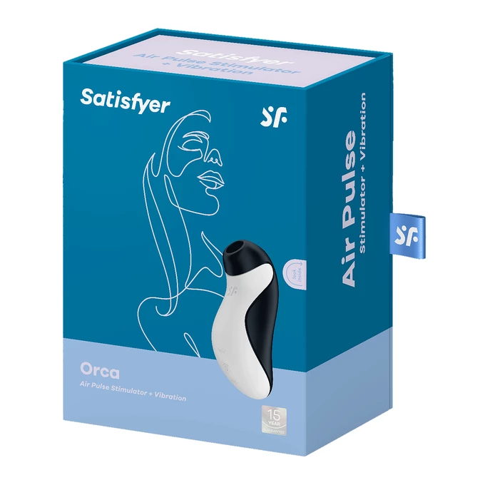 Satisfyer Orca - ultrazvukový vibrátor na klitoris s extra vibrací