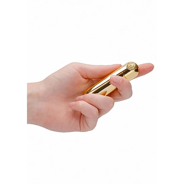 Be Good Tonight Speed Rechargeable Bullet Gold - Miniwibrator