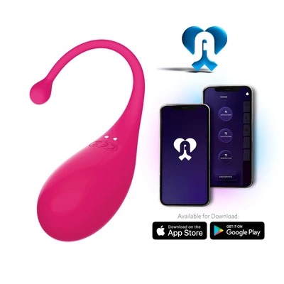 Adrien Lastic Palpitation Fuchsia (Huevo Vibrador + App) - Vibrační vajíčko s aplikací pro chytré telefony