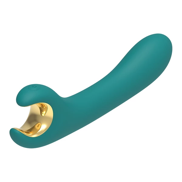 Boss Series mermaid green - Wibrator klasyczny, Zielony