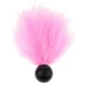 ARGUS Tickler With Ball Pink - Peříčko na lechtání, růžové