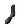 Satisfyer curvy trinity 2 (black) - Wibrator podwójny soniczny + punkt G, Czarny