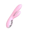 Boss Series joker heating double vibrating massage stick -pink - Wibrator króliczek z podgrzewaniem, Różowy