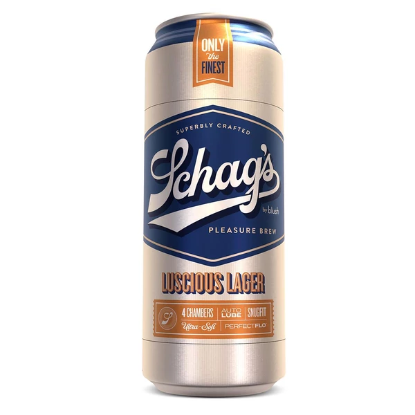 Blush Schag’S Luscious Lager Frosted - Masturbator klasyczny ukryty w puszce samonawilżający się