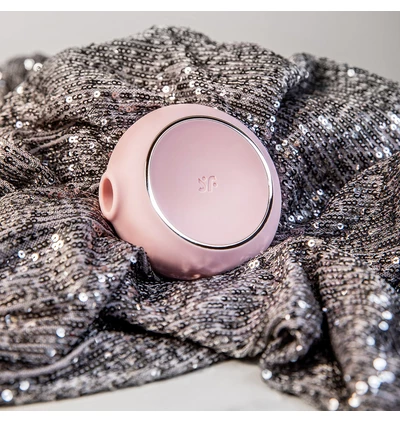 Satisfyer pro to go 3 rose - Vibrátor na klitoris s ultrazvukovou stimulací, růžový