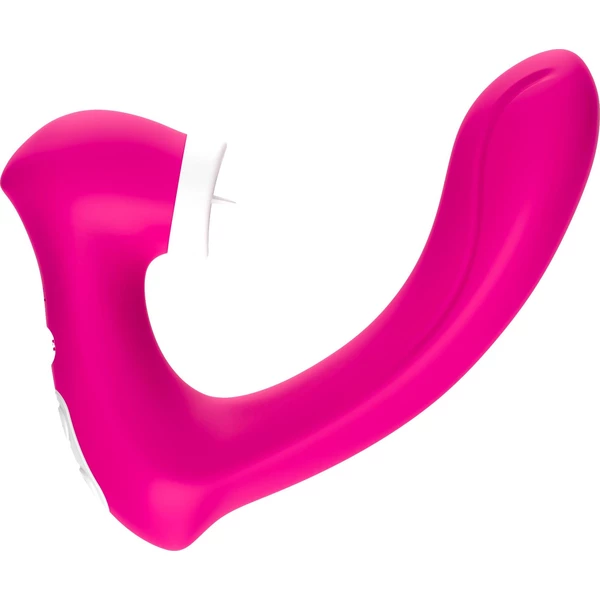 Boss Series Joy Stymulator 29 Clit - Wibrator do punktu z G z stymulacją łechtaczki, Różowy