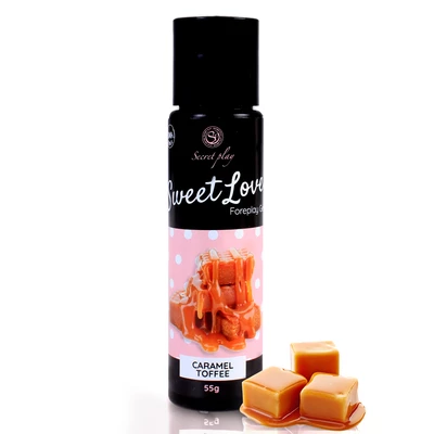 Secret Play caramel toffee gel - 60 ml - Kremowy żel o smaku Karmelowym