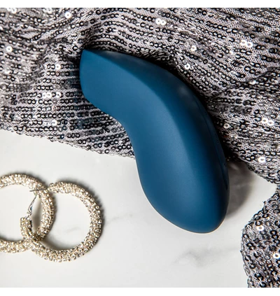 Satisfyer vulva lover 2 blue - Wibrator łechtaczkowy z stymulacją soniczną, Niebieski