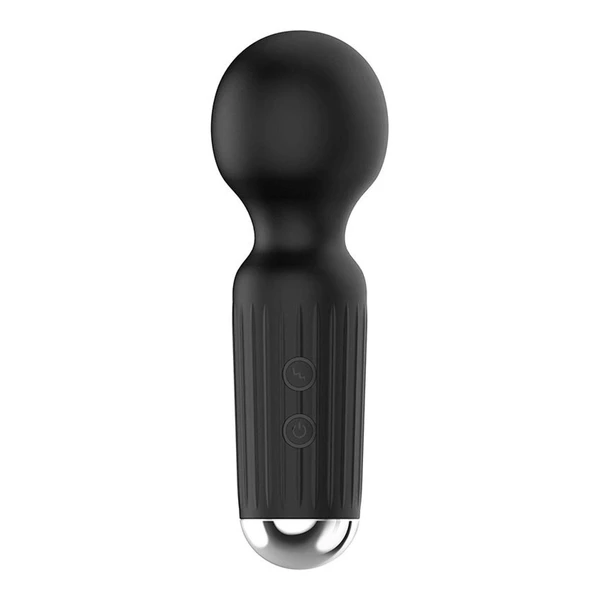 Boss Series Magic Mini 20 UF - Wibrator wand, Czarny