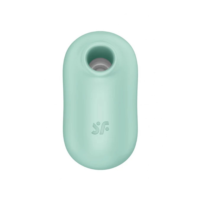 Satisfyer Pro To Go 2 Mint - Wibrator soniczny do łechtaczki z wibracjami, Zielony