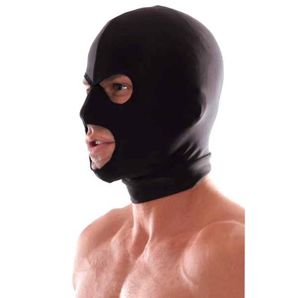 Fetish Fantasy Series Spandex 3 Hole Hood - Maska BDSM