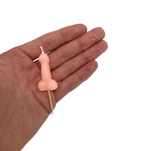 Kinky Pleasure Świeczki Party Penis Candles 5Pcs Pack Flesh