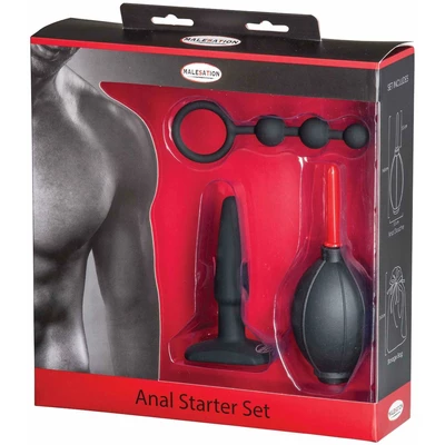 Malesation Anal Starter Set - Zestaw gadżetów analnych