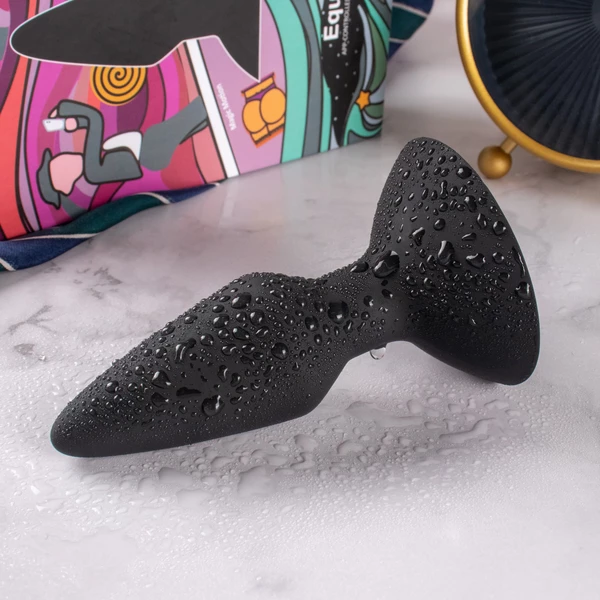 Magic Motion Equinox App Controlled Silicone Butt Plug - Vibrační anální kolík s přísavkou a aplikací pro chytré telefony