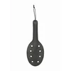 Ouch! Pain Saddle Leather Paddle With 8 Holes Black - Packa do klapsów