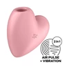 Satisfyer Cutie Heart (Light Red) - Soniczny wibrator łechtaczki