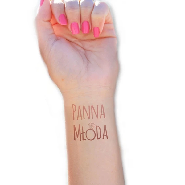 PropaGanda Zestaw 12 Rose Gold Tatuaży Na Wieczór Panieński