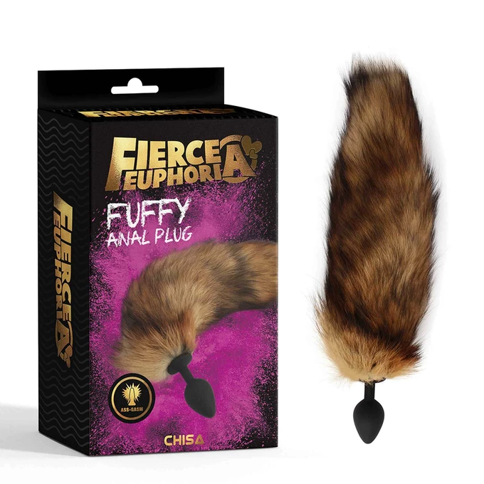 Fierce Euphoria Furry Anal Plug - Korek analny z ogonem