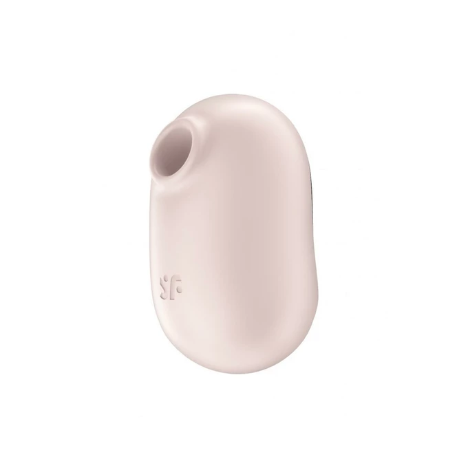 Satisfyer Pro To Go 2 Beige - Wibrator soniczny do łechtaczki z wibracjami, Beżowy