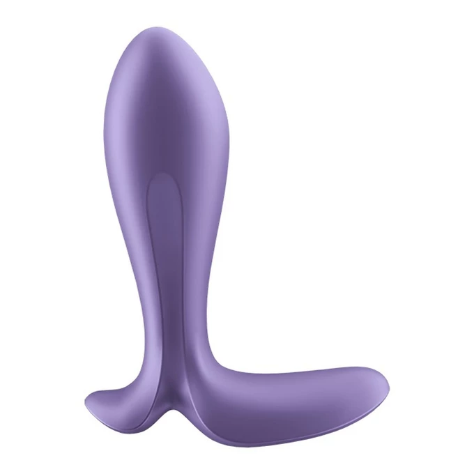 Satisfyer Intensity Plug Purple - Wibrujący korek analny sterowany aplikacją mobilną, Fioletowy
