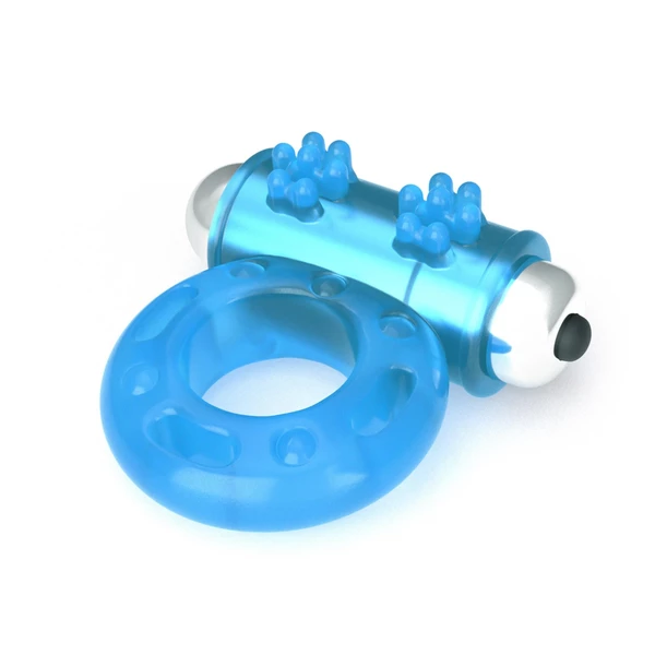 Lovetoy Lumino Play Vibrating Penis Ring - Wibrujący pierścień erekcyjny świecący w ciemności