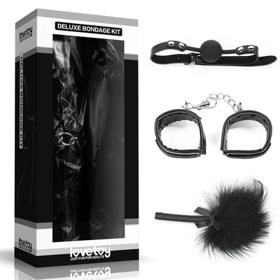 Lovetoy Deluxe Bondage Kit 3 - Zestaw BDSM