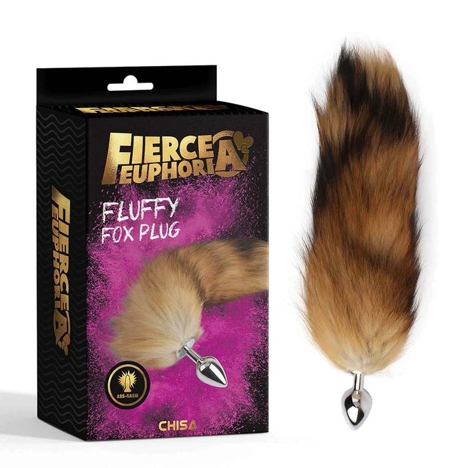 Fierce Euphoria Fluffy Fox Plug - Korek analny z ogonem