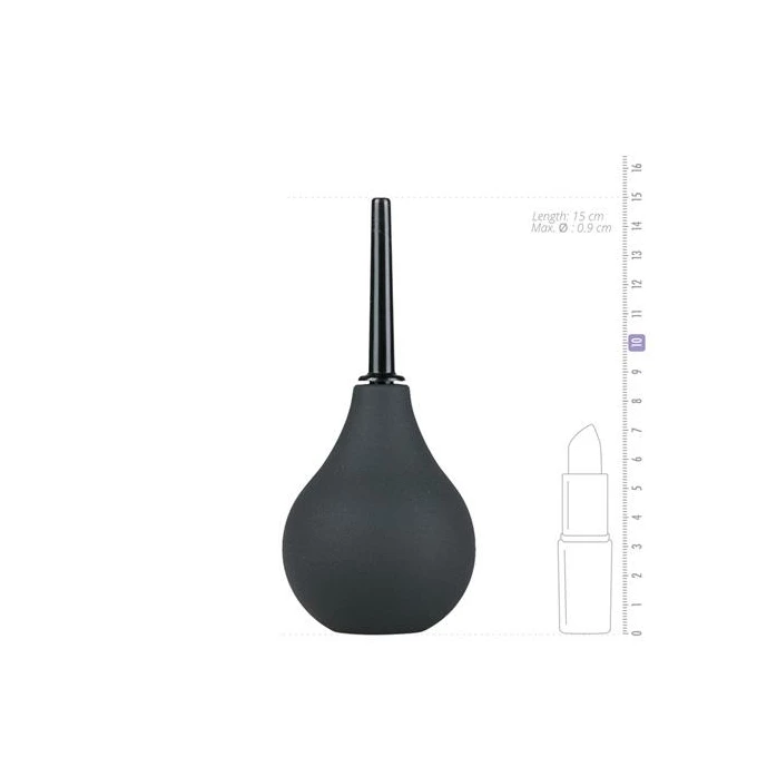 EasyToys Easytoys Black Anal Douche Medium - Gruszka do lewatywy