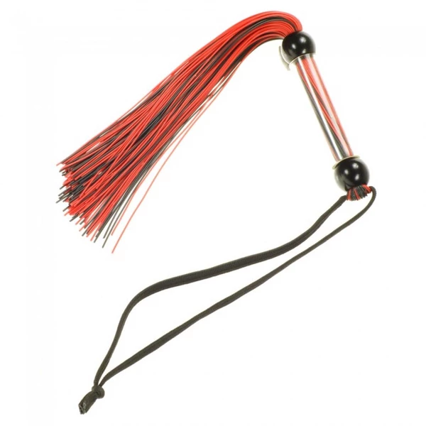 Me You Us Tease And Please Silicone Flogger Black - Pejcz