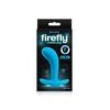 NS Novelties Firefly Contour Plug Medium Blue - Korek analny świecący w ciemności