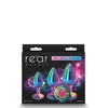 NS Novelties Rear Assets Trainer Kit Multicolor Rainbow - Zestaw ozdobnych korków analnych