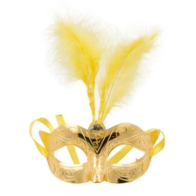 Kinky Pleasure Maska Venetian Mask Gold - Maska na oczy, Złoty