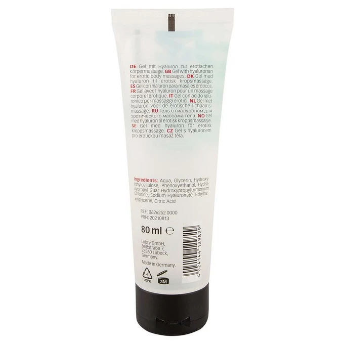 Just Play Hyaluron 80 Ml - Lubrykant na bazie wody z kwasem hialuronowym