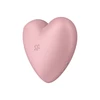 Satisfyer Cutie Heart (Light Red) - Soniczny wibrator łechtaczki