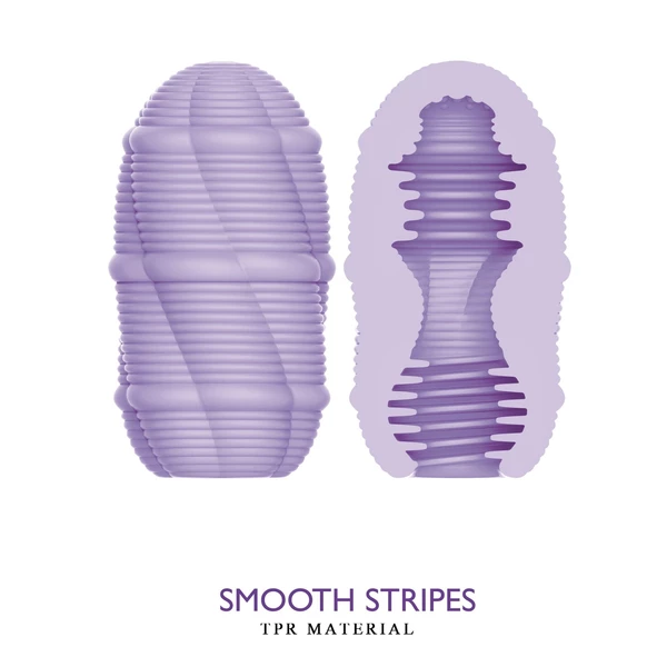 Pretty Love Smooth Stripes Cupid X - Masturbator jajeczko