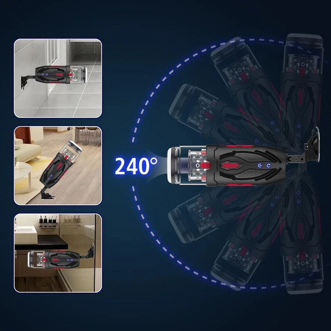 Erospace Men's Play B1 - Masturbátor s vratným a rotačním pohybem