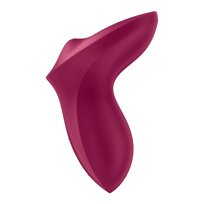 Satisfyer Exciterrr Berry - Vibrátor typu Lay-On s pohyblivou kuličkou stimulující klitoris