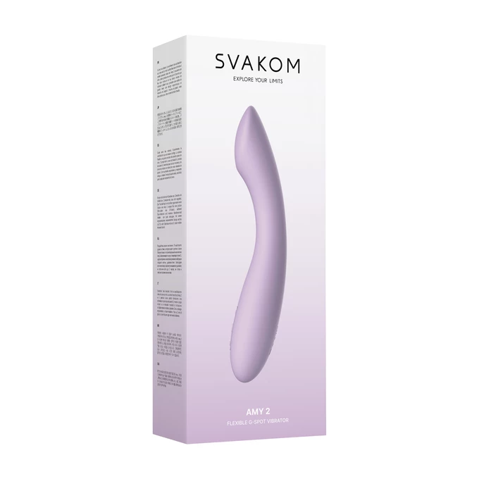 Svakom Amy 2 - Vibrátor pro bod G, fialový