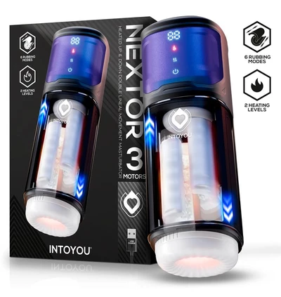 Intyou Nextor - Automatický masturbátor s funkcí tření a ohřívání