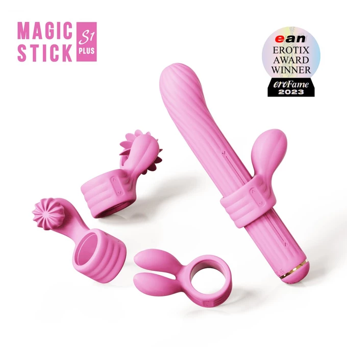 OTOUCH Magic Stick S1 - Wibrator króliczek, z wymiennymi końcówkami