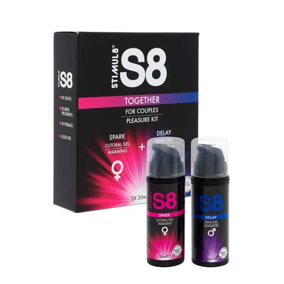 Stimul8 S8 Together Kit Natural - Zestaw kosmetyków intymnych dla pary